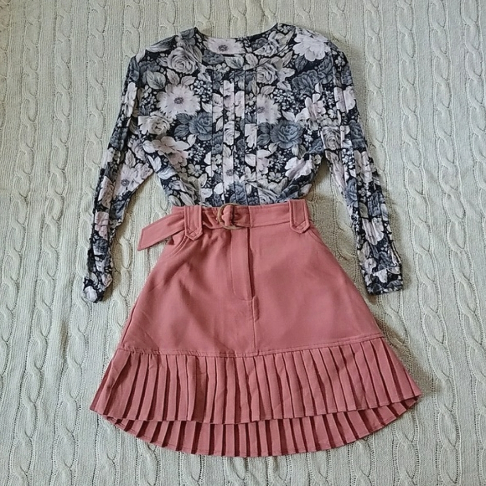 NWOT Belted Tennis Skirt